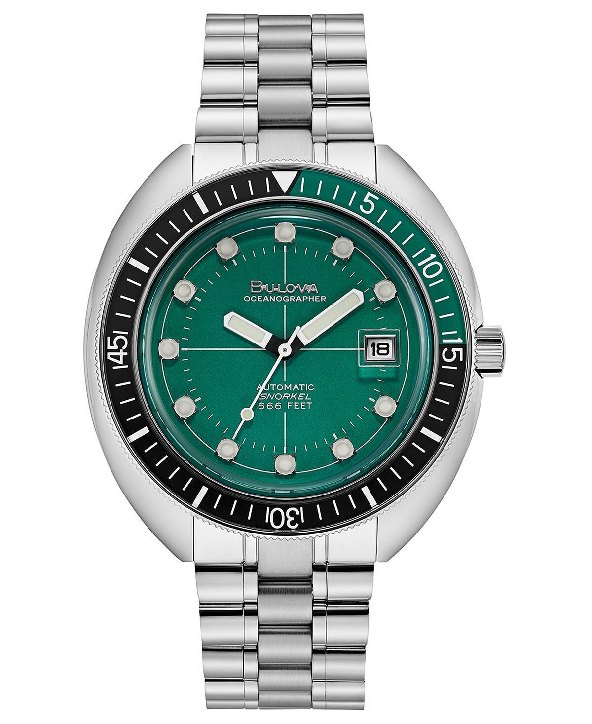 Мужские автоматические часы Devil Diver с браслетом из нержавеющей стали, 44 мм Bulova
Мужские автоматические часы Devil Diver с браслетом из нержавеющей стали, 44 мм Bulova