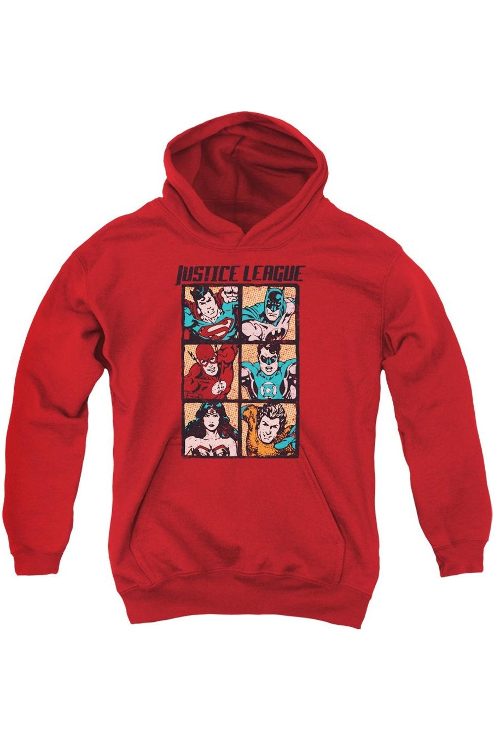 Толстовка с капюшоном Justice League of America Rough Panels Youth Gildan, красный
Толстовка с капюшоном Justice League of America Rough Panels Youth Gildan, красный