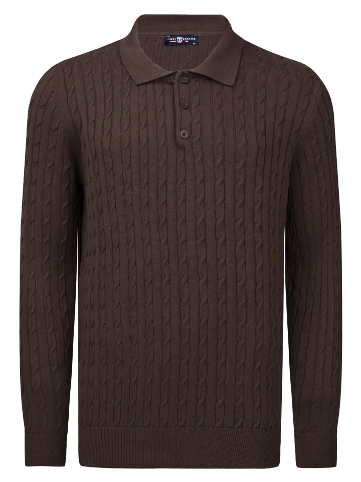 Пуловер JIMMY SANDERS, коричневый
Пуловер JIMMY SANDERS, коричневый