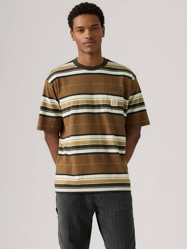 Фронтье хлопковая футболка с коротким рукавом для работы Levi's
Фронтье хлопковая футболка с коротким рукавом для работы Levi's