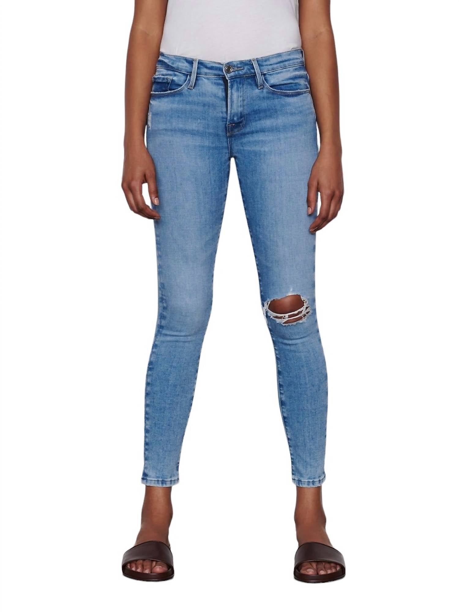 Джинсы Le Skinny De Jeanne Degradable, изготовленные вручную, разрушаются FRAME, цвет handcrafted destruct
Джинсы Le Skinny De Jeanne Degradable, изготовленные вручную, разрушаются FRAME, цвет handcrafted destruct