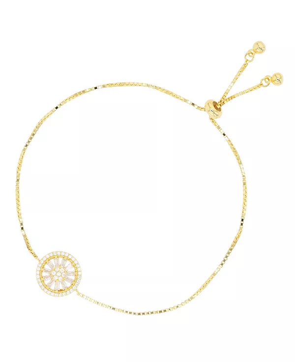 Браслет-Боло с регулируемыми кольцами круглой и багетной огранки из стерлингового серебра (также из 14-каратного золота поверх серебра или 14-каратного розового золота поверх серебра) с кубическим цирконием Macy'S, yellow
Браслет-Боло с регулируемыми кольцами круглой и багетной огранки из стерлингового серебра (также из 14-каратного золота поверх серебра или 14-каратного розового золота поверх серебра) с кубическим цирконием Macy'S, yellow