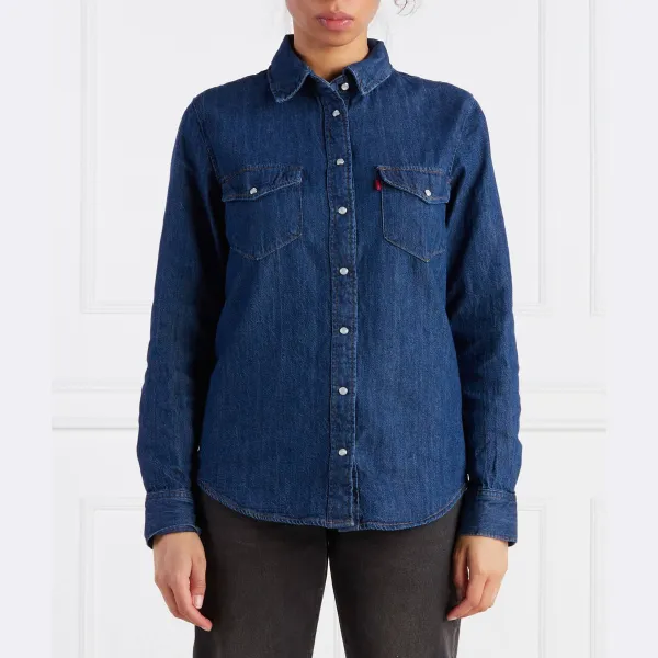 Легендарная рубашка стандартного кроя Western Air Space 3 Levi'S, синий
Легендарная рубашка стандартного кроя Western Air Space 3 Levi'S, синий