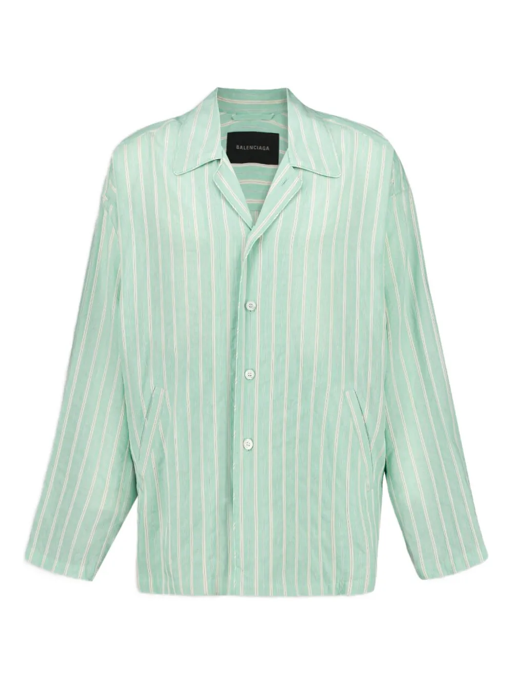Полосатая рубашка BALENCIAGA, зеленый
Полосатая рубашка BALENCIAGA, зеленый
