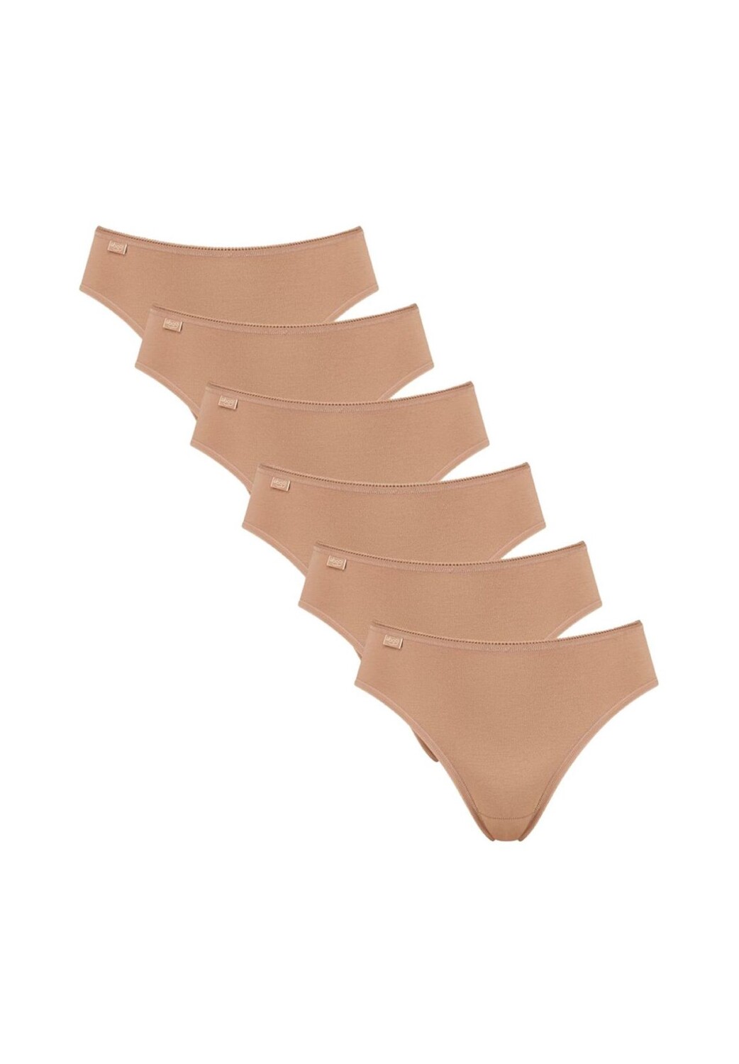 Трусы Tai, набор из 6 шт., хлопок 24/7 sloggi, цвет Brush 
Трусы Tai, набор из 6 шт., хлопок 24/7 sloggi, цвет Brush