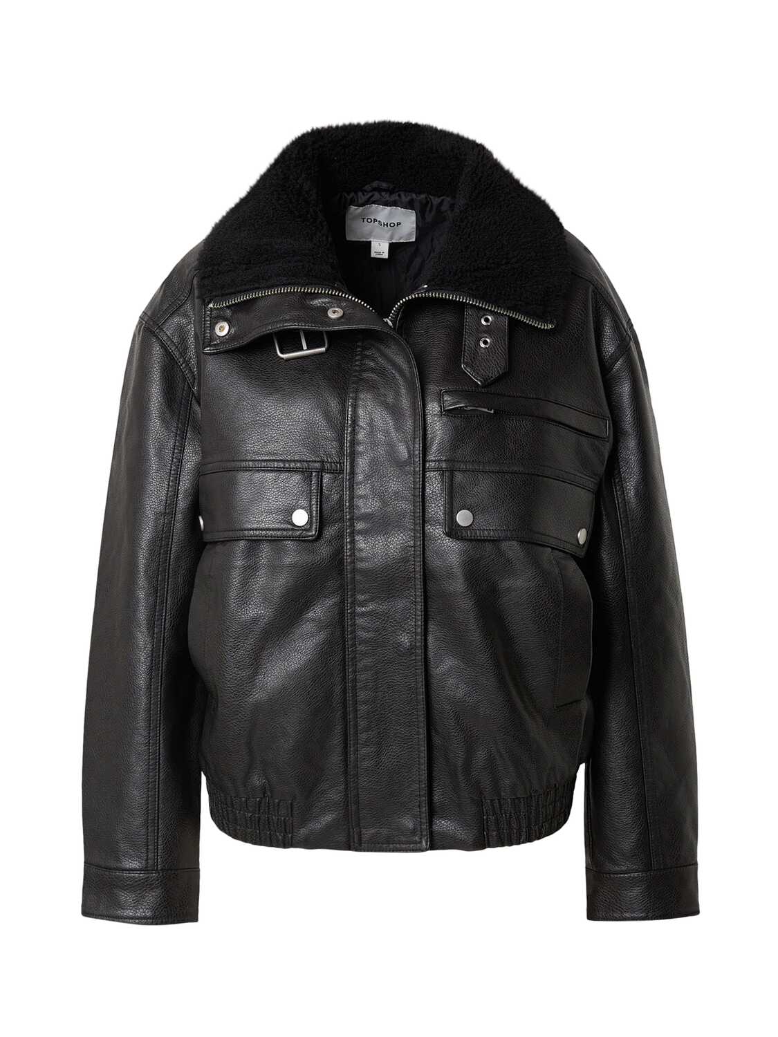 TOPSHOP Межсезонная куртка 'OLIVIA' в черном цвете
TOPSHOP Межсезонная куртка 'OLIVIA' в черном цвете