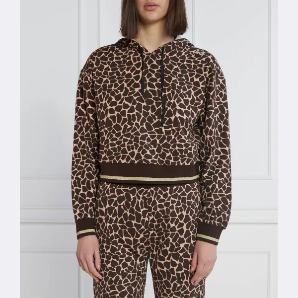 Укороченная толстовка Liu Jo, коричневый
Укороченная толстовка Liu Jo, коричневый