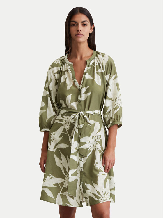 Платье-рубашка relaxed fit 506 0915 21197 Marc O'Polo, зеленый
Платье-рубашка relaxed fit 506 0915 21197 Marc O'Polo, зеленый