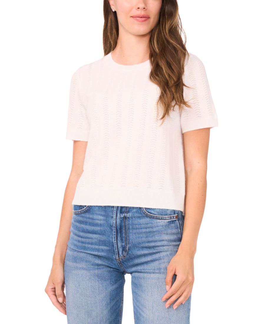 Женский свитер с коротким рукавом Sam & Jess, Antique White
Женский свитер с коротким рукавом Sam & Jess, Antique White