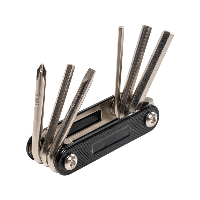 Набор ручных инструментов для велосипеда GI 14, черный
Набор ручных инструментов для велосипеда GI 14, черный