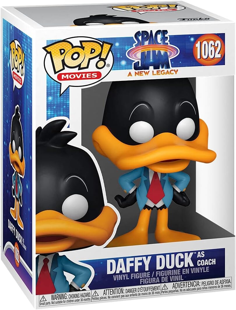 Фигурка Funko POP!: Space Jam, A New Legacy - Daffy Duck as Coach
Фигурка Funko POP!: Space Jam, A New Legacy - Daffy Duck as Coach