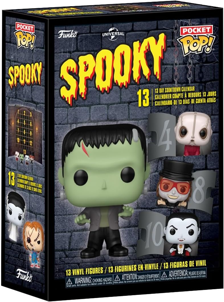 Адвент-календарь Funko Pocket Pop! Universal Horror Countdown
Адвент-календарь Funko Pocket Pop! Universal Horror Countdown