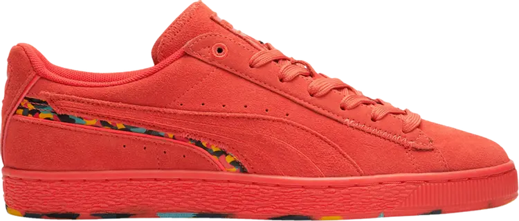 Кроссовки Puma Suede Displaced - Cherry Tomato, красный 
Кроссовки Puma Suede Displaced - Cherry Tomato, красный