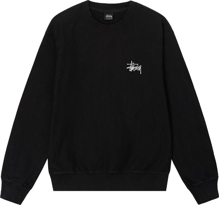 Толстовка Stussy Basic Pigment Dyed Crew 'Black', черный
Толстовка Stussy Basic Pigment Dyed Crew 'Black', черный