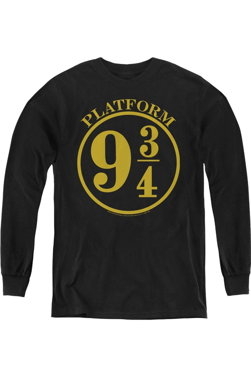 Футболка с длинным рукавом Harry Potter 9 3/4 для детей Gildan, черный
Футболка с длинным рукавом Harry Potter 9 3/4 для детей Gildan, черный