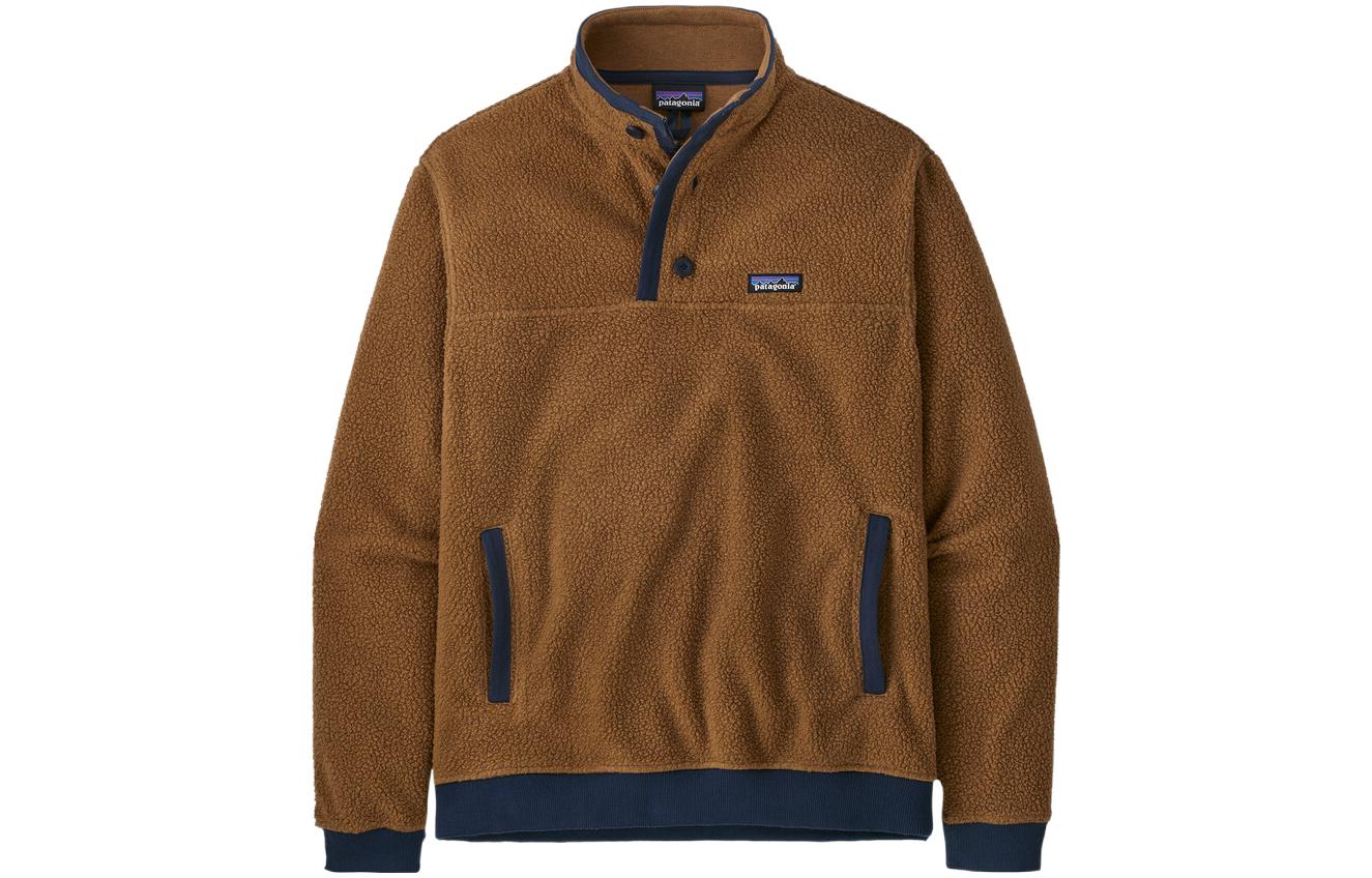 Толстовка на пуговицах из флиса с овчиной мужская Patagonia, хаки
Толстовка на пуговицах из флиса с овчиной мужская Patagonia, хаки