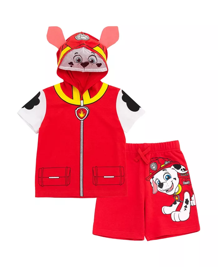 Мальчиковый комплект для косплея Chase, Skye, Rubble и Marshall: футболка и велосипедные шорты из френч-терри Paw Patrol, красный
Мальчиковый комплект для косплея Chase, Skye, Rubble и Marshall: футболка и велосипедные шорты из френч-терри Paw Patrol, красный