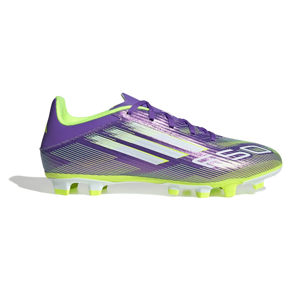 Футбольные бутсы adidas F50 Club FG/MG, фиолетовый 
Футбольные бутсы adidas F50 Club FG/MG, фиолетовый