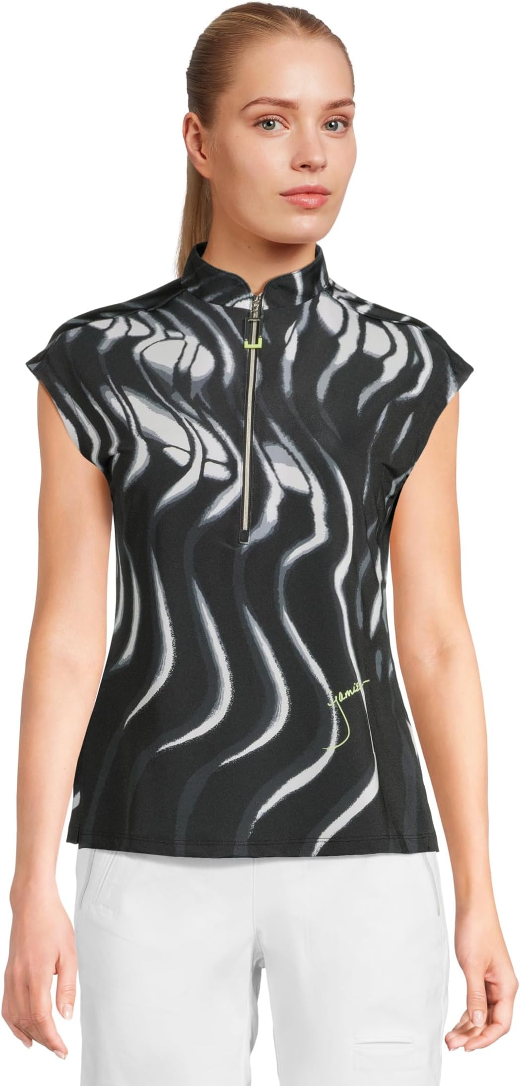 Женское поло с принтом Вихрь Jamie Sadock, Black
Женское поло с принтом Вихрь Jamie Sadock, Black