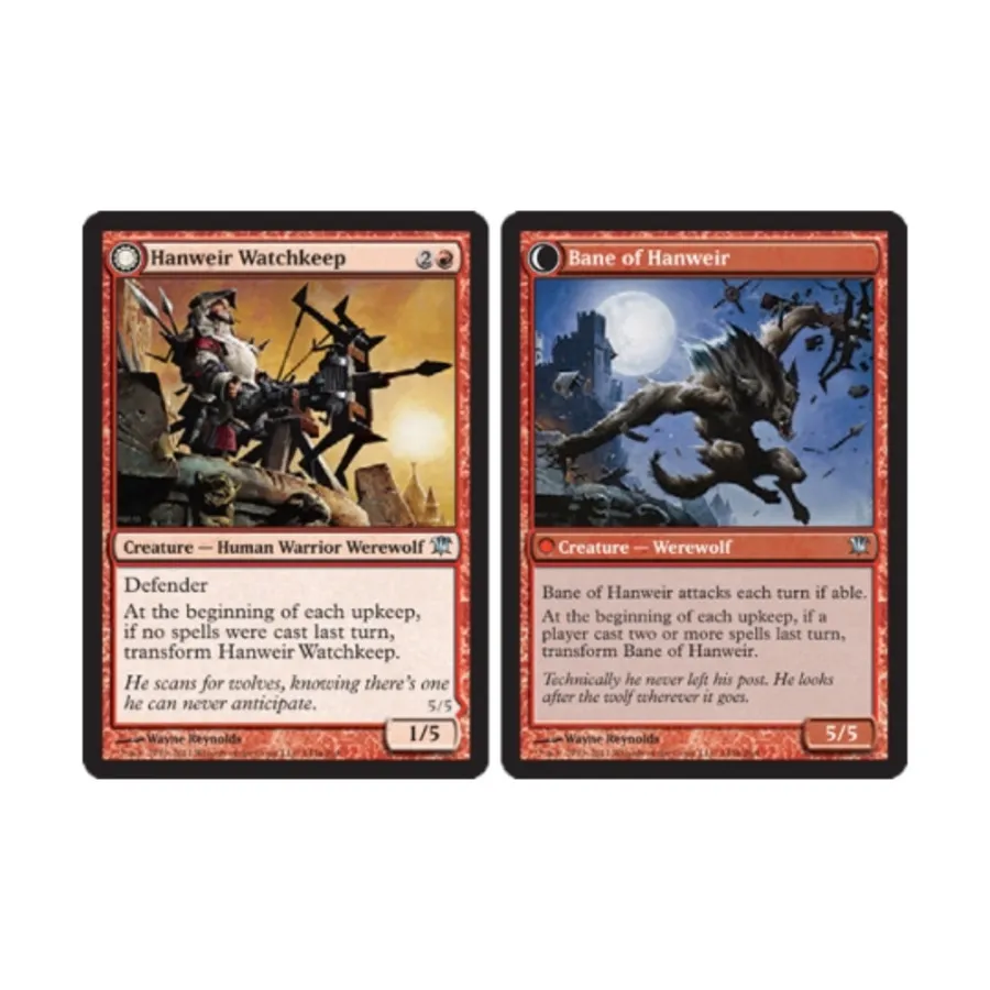 CCG Ханвейрская стража // Проклятие Ханвейра (U), MTG - Innistrad
CCG Ханвейрская стража // Проклятие Ханвейра (U), MTG - Innistrad