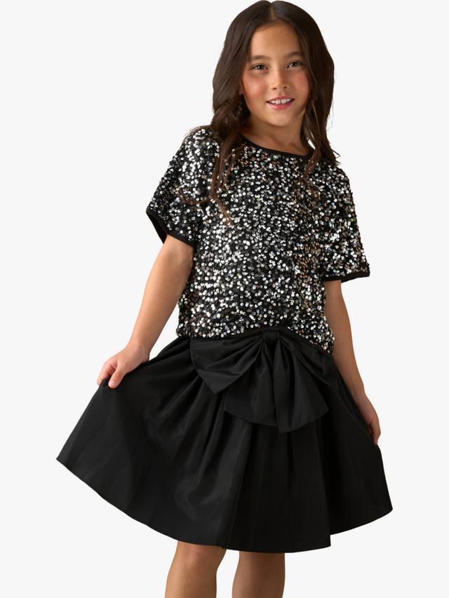 Детская юбка с бантом из тафты Angel & Rocket, Black
Детская юбка с бантом из тафты Angel & Rocket, Black