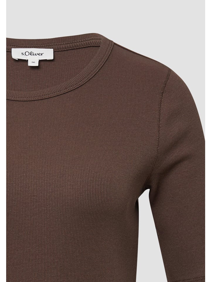 Футболка s.Oliver, коричневый
Футболка s.Oliver, коричневый