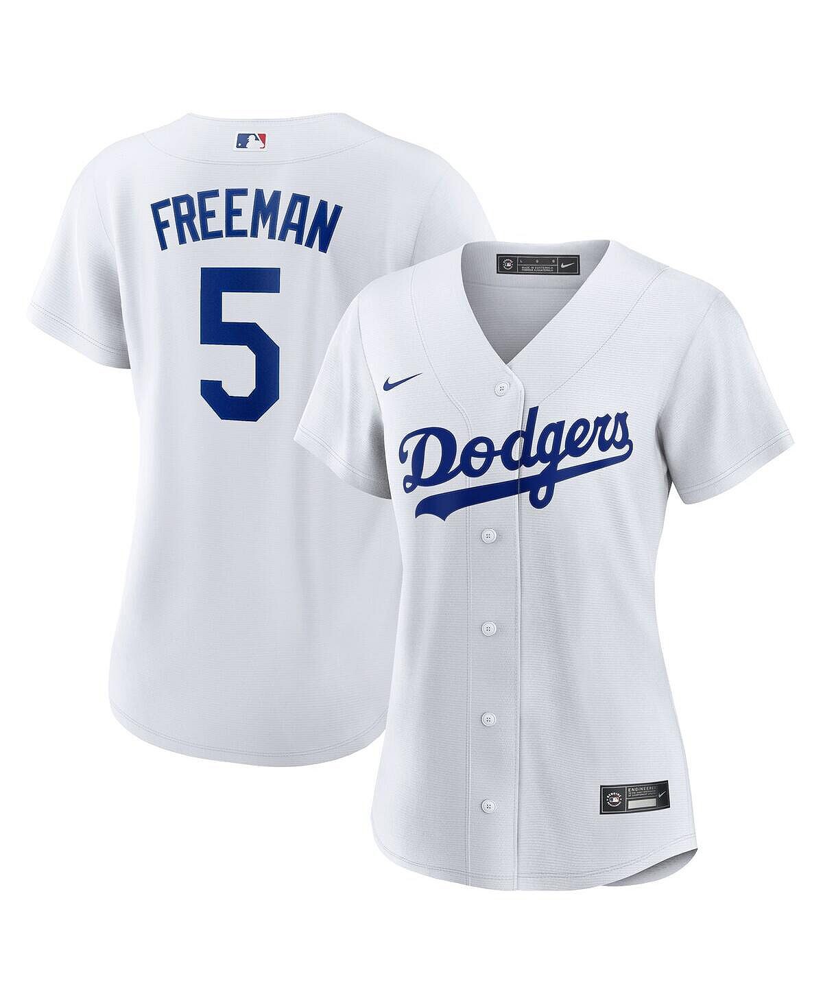 Женская белая футболка Freddie Freeman Los Angeles Dodgers Replica Player Nike, белый
Женская белая футболка Freddie Freeman Los Angeles Dodgers Replica Player Nike, белый