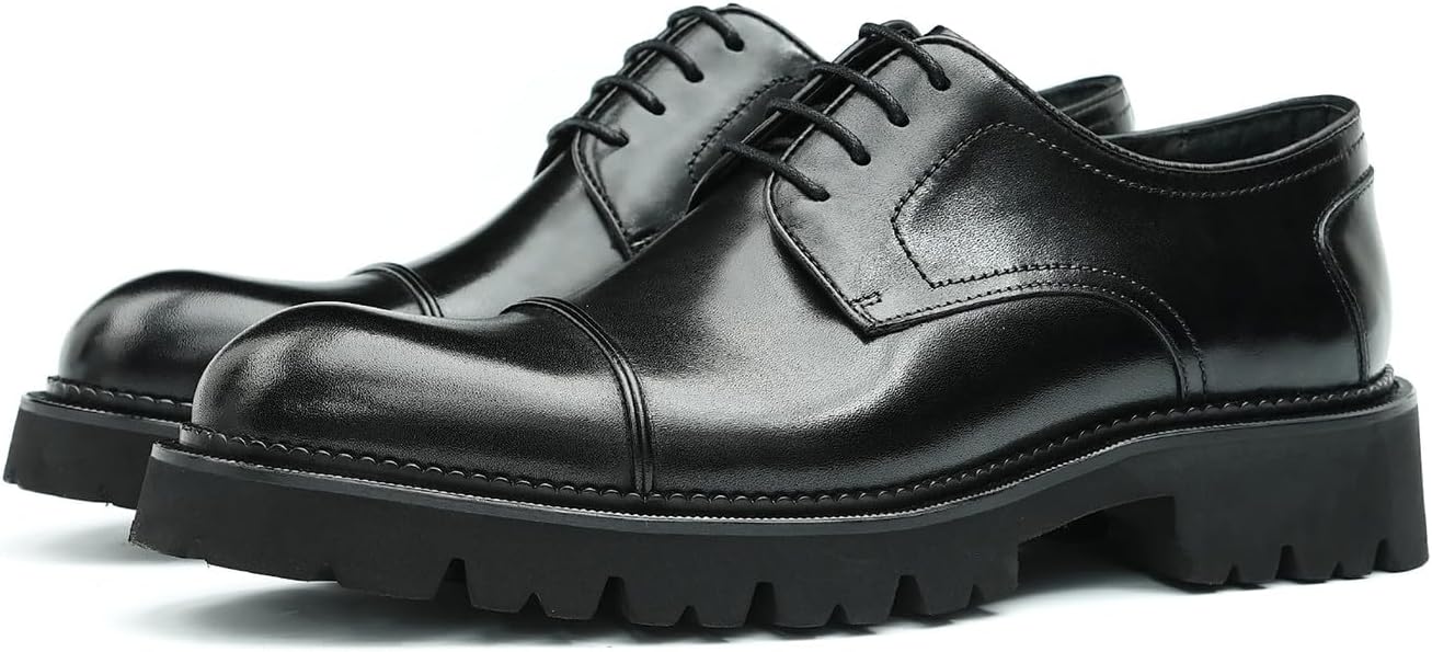 Мужские оксфорды Santimon, туфли Derby из натуральной кожи, модные деловые туфли, повседневные и смокинговые туфли, свадебные и вечеринковые туфли для мужчин, черный
Мужские оксфорды Santimon, туфли Derby из натуральной кожи, модные деловые туфли, повседневные и смокинговые туфли, свадебные и вечеринковые туфли для мужчин, черный