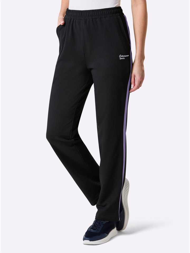 Брюки для отдыха черного и лавандового цветов WITT WEIDEN
Брюки для отдыха черного и лавандового цветов WITT WEIDEN