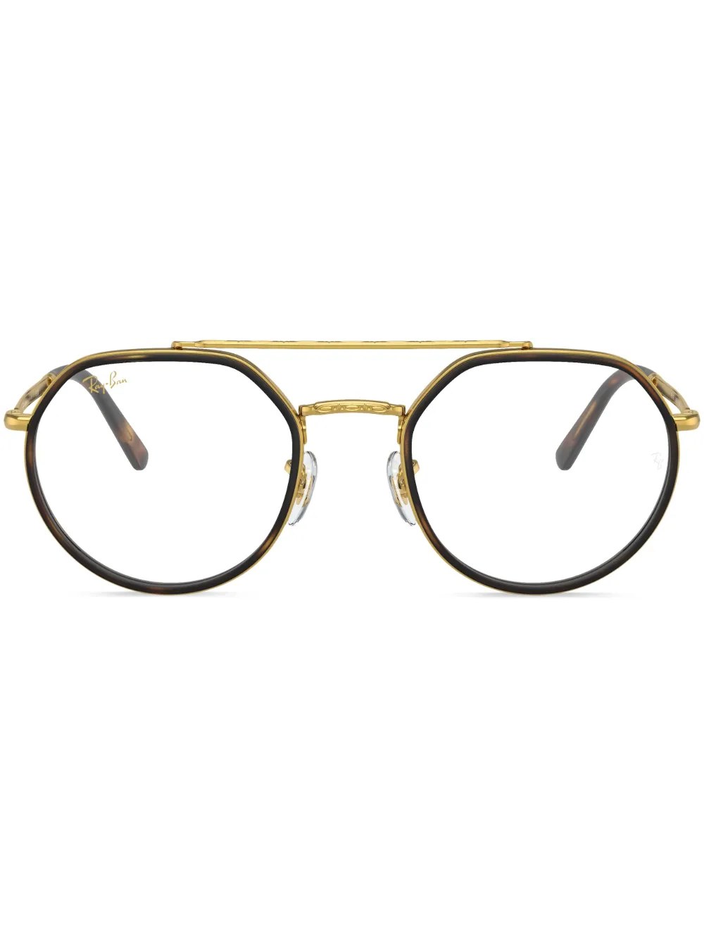 Очки в круглой оправе Ray-Ban, золотой
Очки в круглой оправе Ray-Ban, золотой