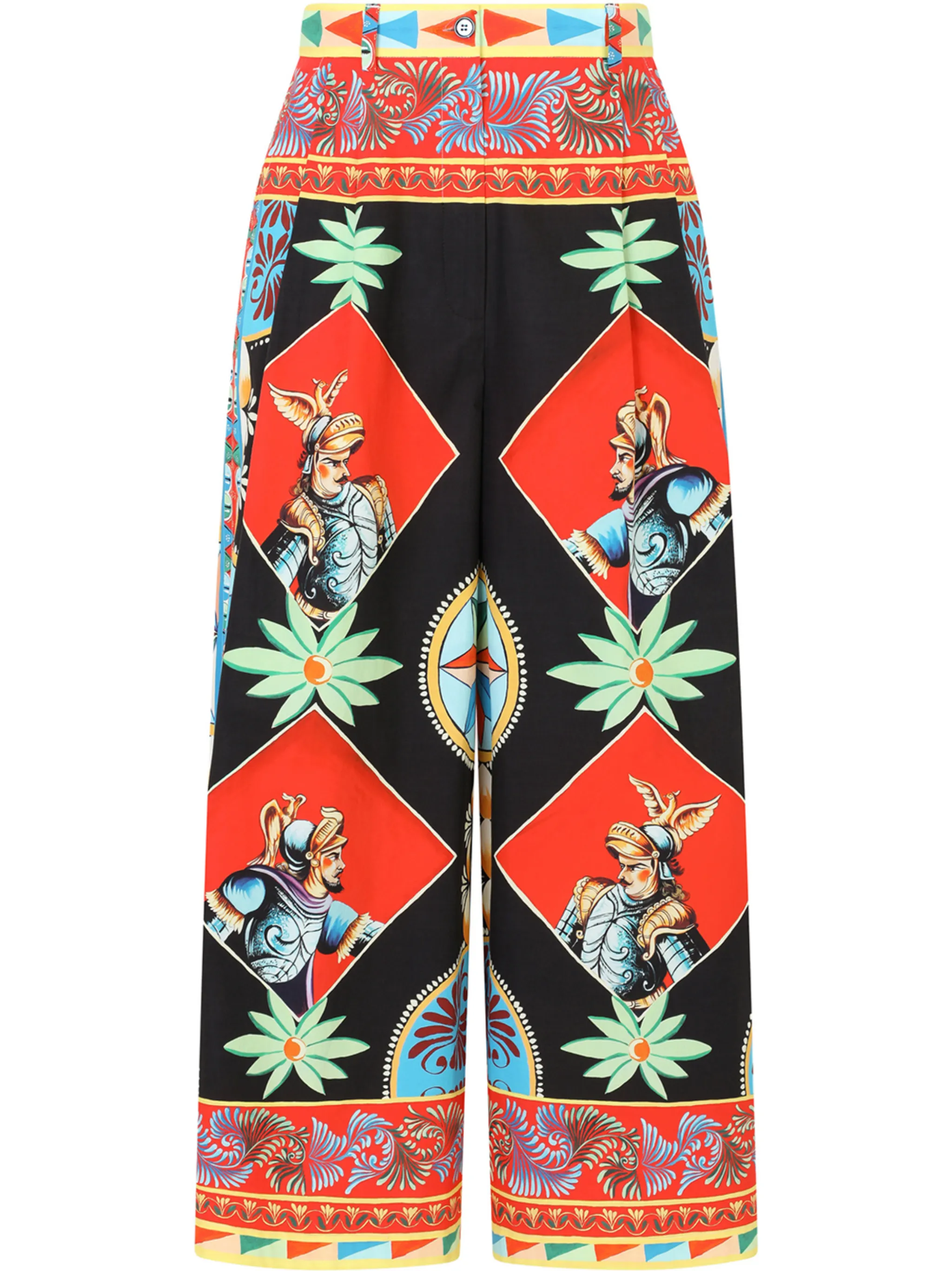 Широкие брюки с принтом Carretto Dolce & Gabbana, черный
Широкие брюки с принтом Carretto Dolce & Gabbana, черный