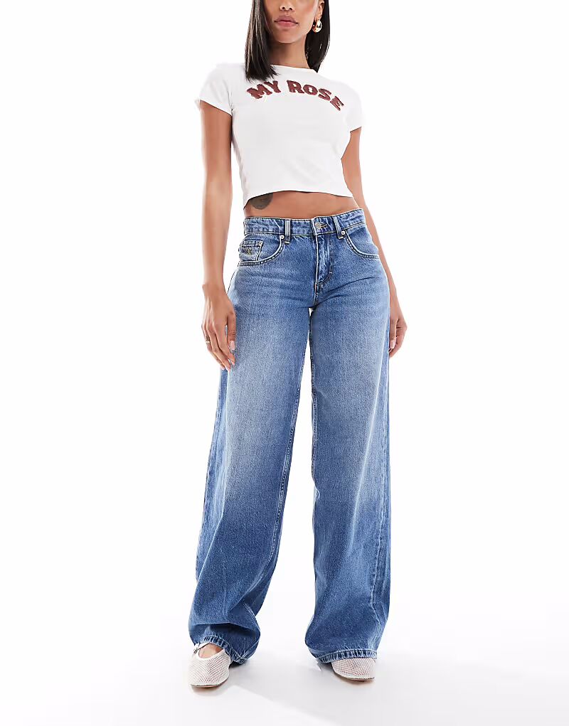 Джинсы-мешковатые средней посадки Superdry Cult в винтажном стиле средне-синего цвета
Джинсы-мешковатые средней посадки Superdry Cult в винтажном стиле средне-синего цвета