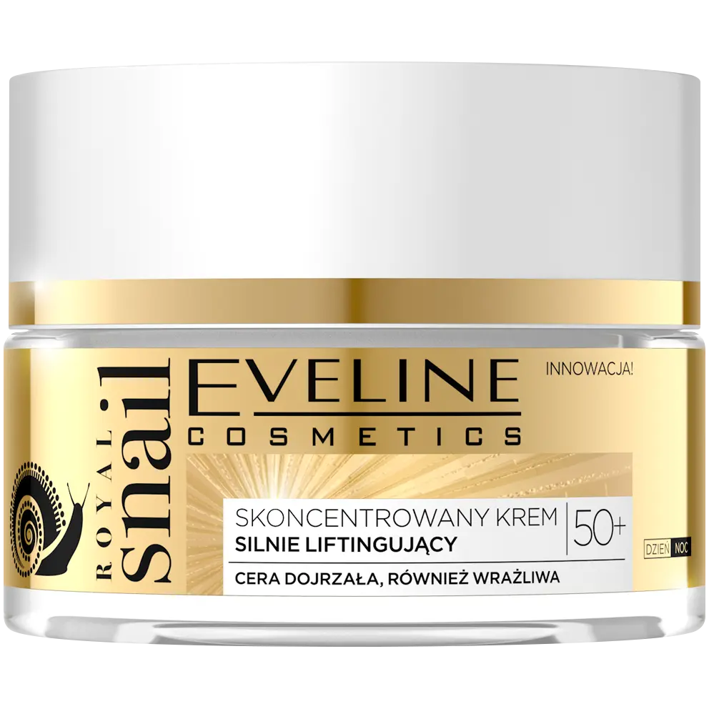 Eveline Cosmetics Royal Snail концентрированный сильно подтягивающий крем для лица 50+, 50 мл
Eveline Cosmetics Royal Snail концентрированный сильно подтягивающий крем для лица 50+, 50 мл