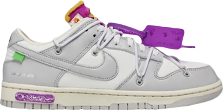 Кроссовки Nike Off-White x Dunk Low 'Lot 03 of 50', белый, Белый;серый, Кроссовки Nike Off-White x Dunk Low 'Lot 03 of 50', белый
Кроссовки Nike Off-White x Dunk Low 'Lot 03 of 50', белый, Белый;серый, Кроссовки Nike Off-White x Dunk Low 'Lot 03 of 50', белый