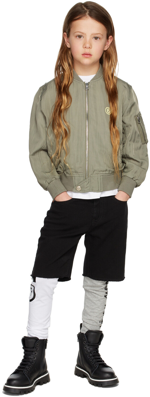 Детские черные джинсовые шорты с логотипом MM6 Maison Margiela, Черный, Детские черные джинсовые шорты с логотипом MM6 Maison Margiela
Детские черные джинсовые шорты с логотипом MM6 Maison Margiela, Черный, Детские черные джинсовые шорты с логотипом MM6 Maison Margiela