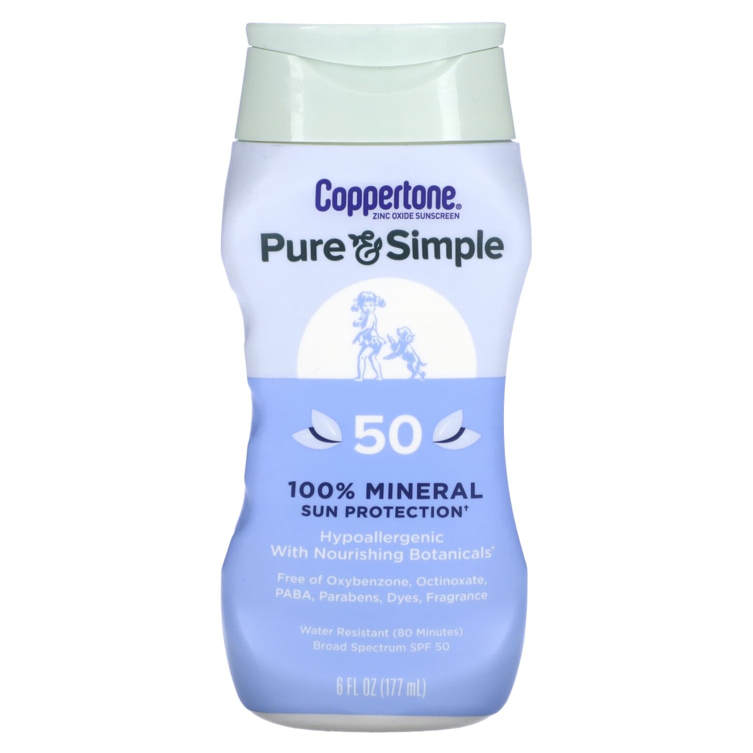 Минеральная Защита Coppertone SPF 50 от солнца, 177 мл
Минеральная Защита Coppertone SPF 50 от солнца, 177 мл