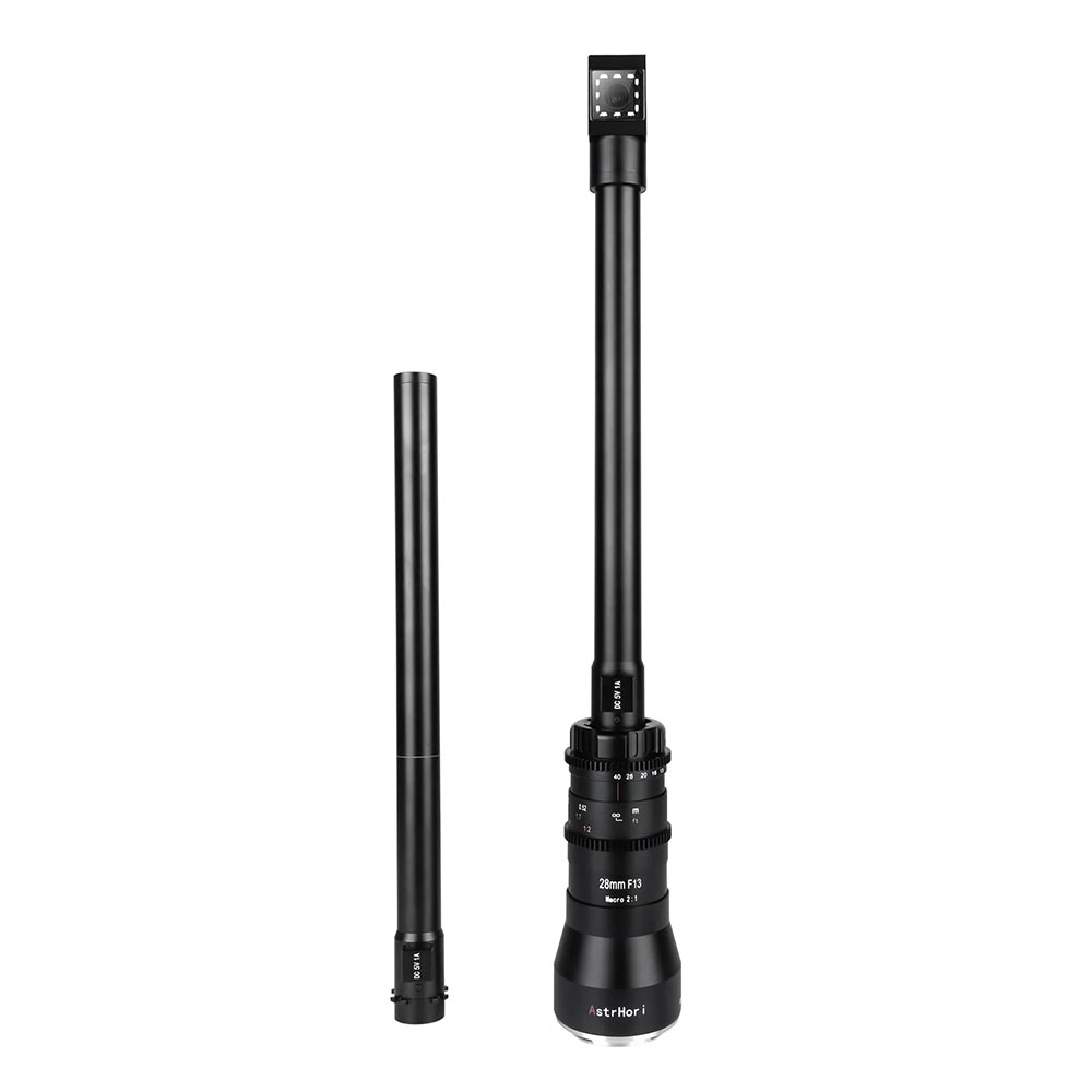 Объектив AstrHori 28mm f/13 Macro Probe Lens Kit, Sony E Mount, черный
Объектив AstrHori 28mm f/13 Macro Probe Lens Kit, Sony E Mount, черный