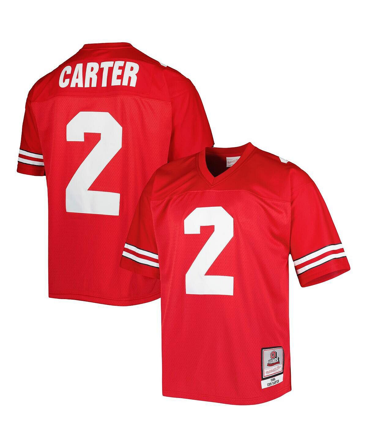 Мужские аутентичные джерси cris carter scarlet ohio state buckeyes Mitchell & Ness 
Мужские аутентичные джерси cris carter scarlet ohio state buckeyes Mitchell & Ness