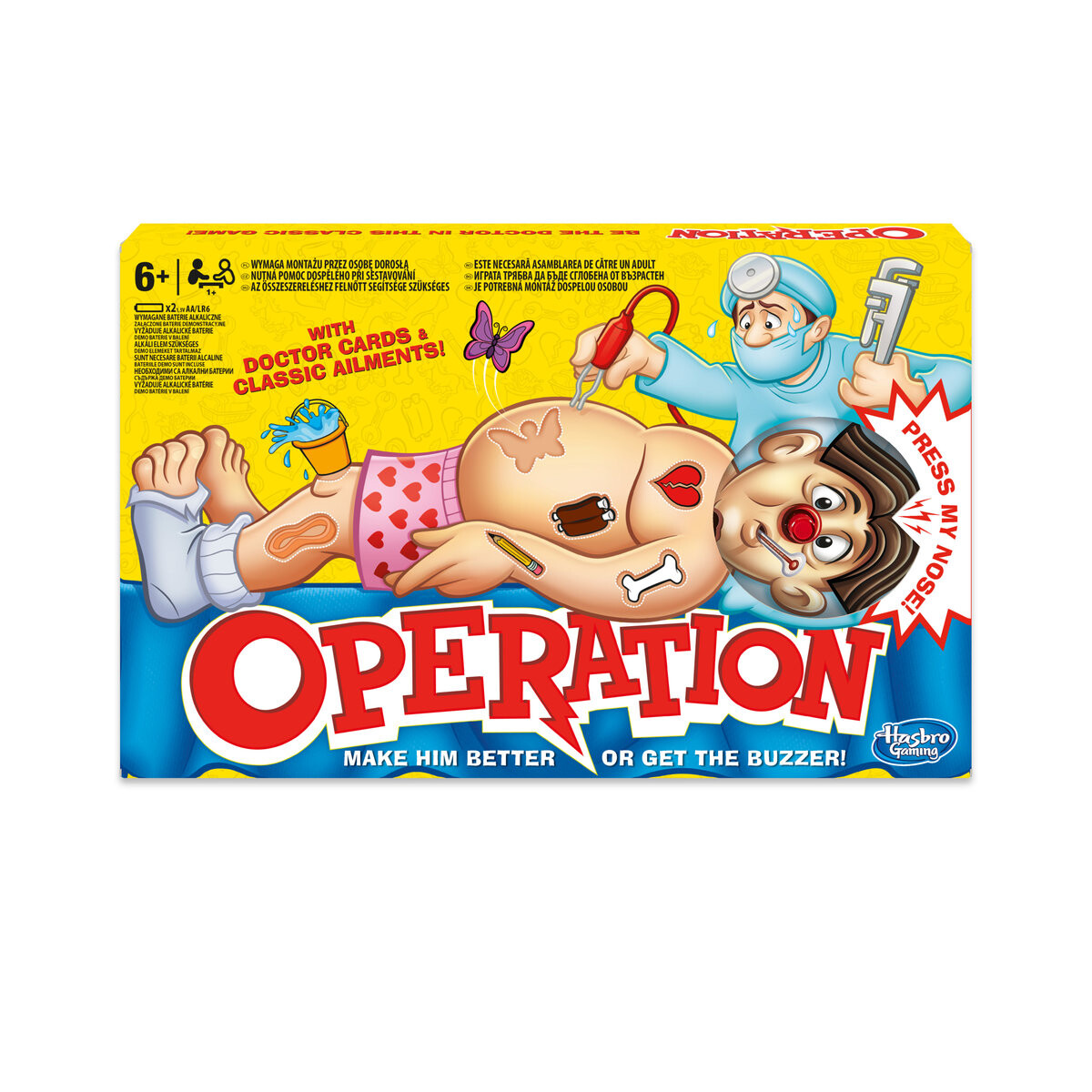 Операция, Игра, Hasbro Hasbro Gaming
Операция, Игра, Hasbro Hasbro Gaming