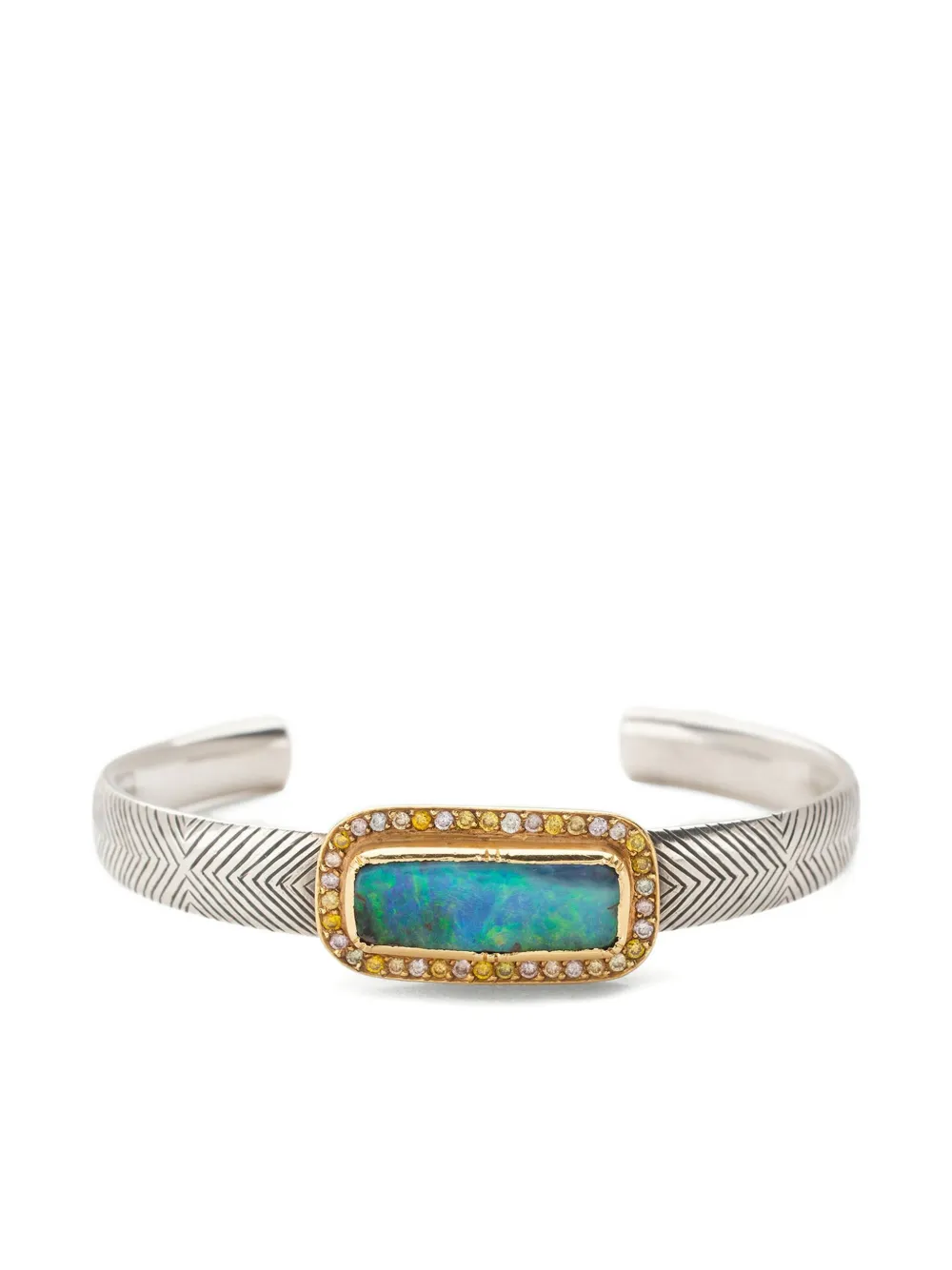 Серебряный браслет «Артемида» с бриллиантами и опалами Brooke Gregson, синий
Серебряный браслет «Артемида» с бриллиантами и опалами Brooke Gregson, синий