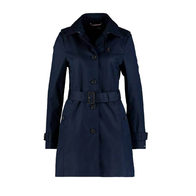 Тренч Tommy Hilfiger Heritage, синий 
Тренч Tommy Hilfiger Heritage, синий