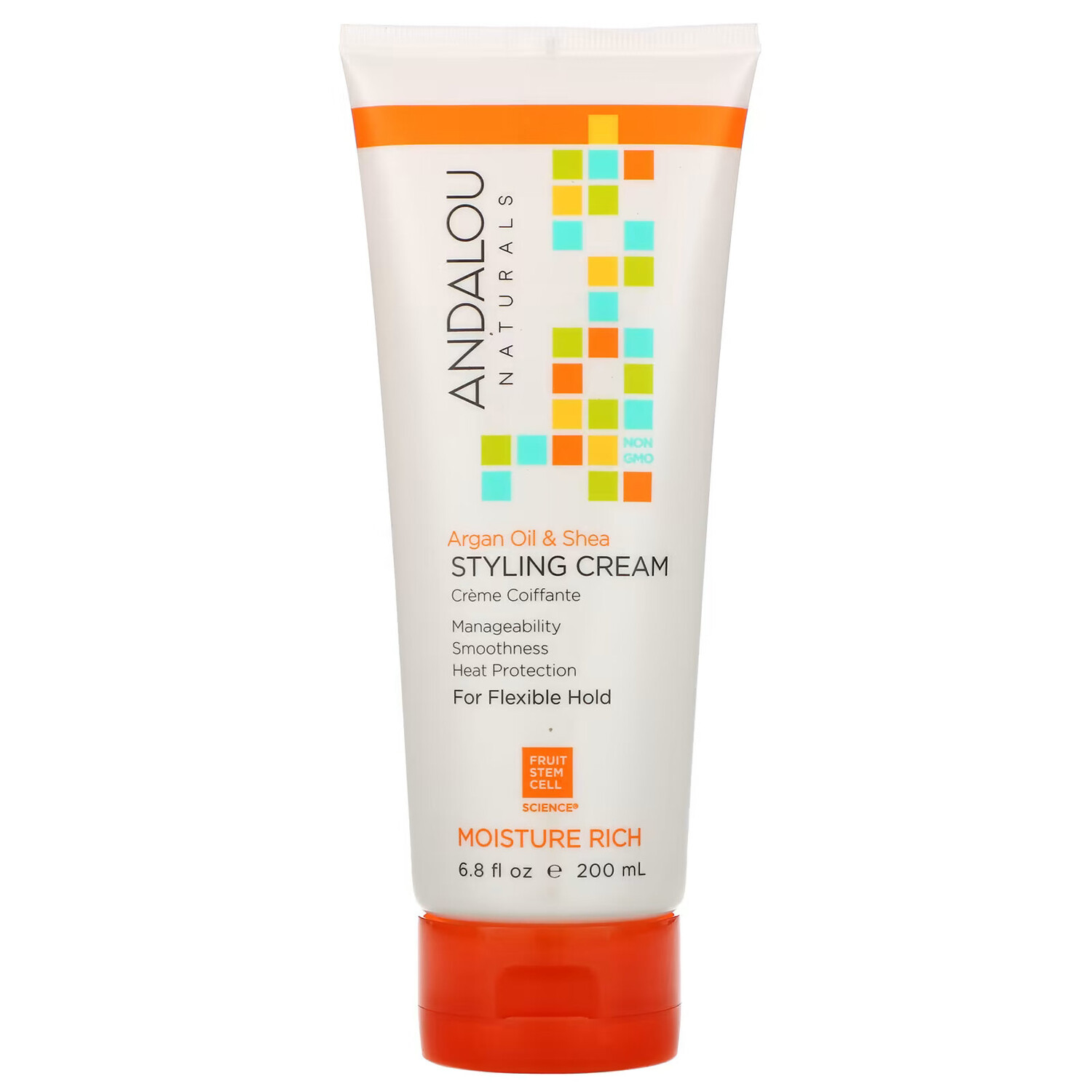 Andalou Naturals, крем для укладки волос, аргановое масло и масло ши, глубокое увлажнение, 200 мл (6,8 жидк. унции)
Andalou Naturals, крем для укладки волос, аргановое масло и масло ши, глубокое увлажнение, 200 мл (6,8 жидк. унции)