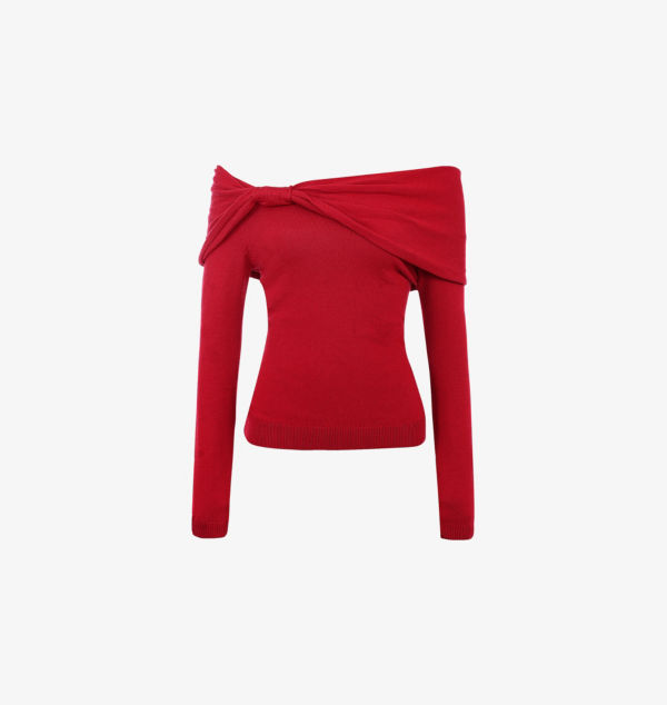 Вязаный джемпер Amaryllis с открытыми плечами House Of Cb, красный
Вязаный джемпер Amaryllis с открытыми плечами House Of Cb, красный