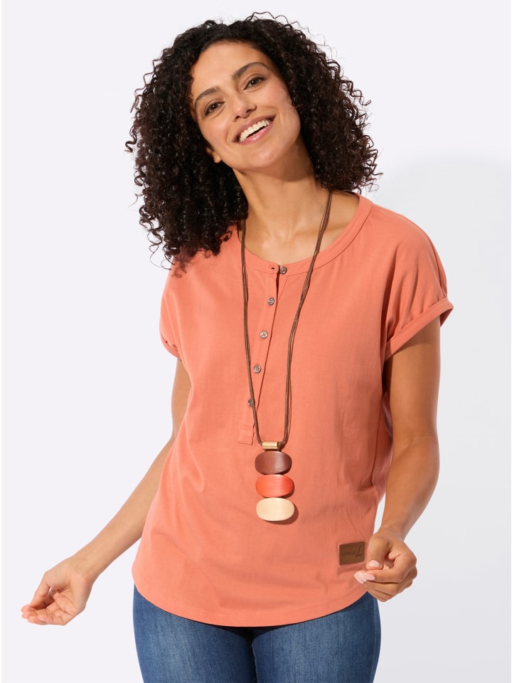 Рубашка с круглым вырезом из папайи WITT WEIDEN
Рубашка с круглым вырезом из папайи WITT WEIDEN