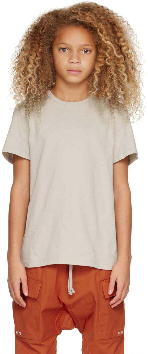 Детская бежевая футболка Level Rick Owens, Бежевый, Детская бежевая футболка Level Rick Owens 
Детская бежевая футболка Level Rick Owens, Бежевый, Детская бежевая футболка Level Rick Owens