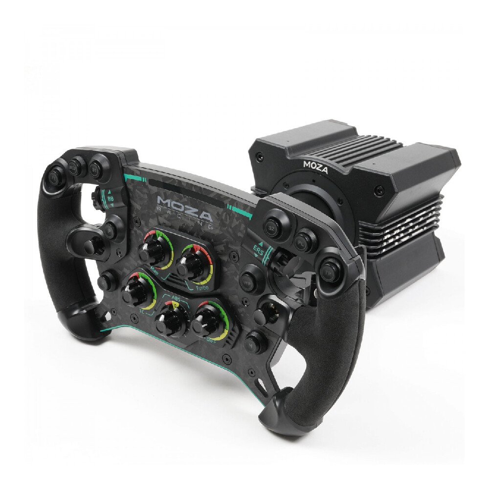 Руль Moza R9, База руля R9 + Руль GS GT V2 + 2 педали SR-P, черный
Руль Moza R9, База руля R9 + Руль GS GT V2 + 2 педали SR-P, черный