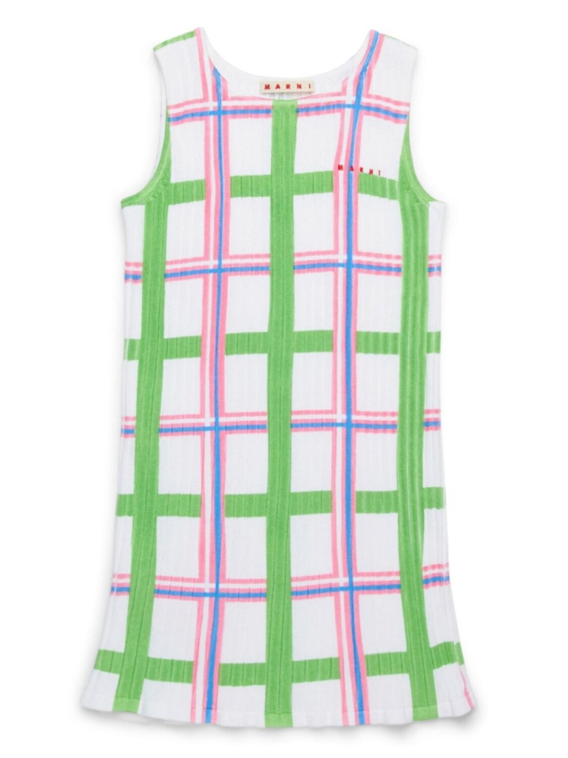 Платье в клетку Marni Kids, белый
Платье в клетку Marni Kids, белый