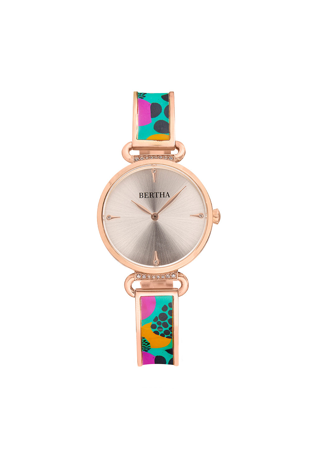 Часы с эмалевым дизайном Katherine Bertha, бирюзовый
Часы с эмалевым дизайном Katherine Bertha, бирюзовый