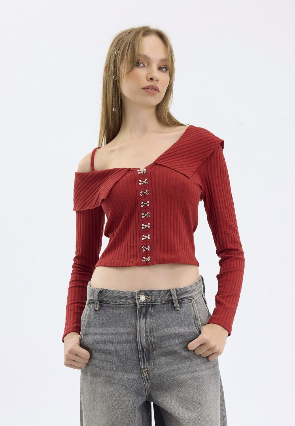 Кардиган Even&Odd, красный 
Кардиган Even&Odd, красный