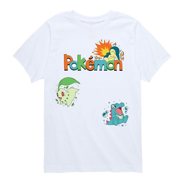 Футболка с принтом Pokémon Gen 2 Starters для мальчиков 8-20 Licensed Character, White
Футболка с принтом Pokémon Gen 2 Starters для мальчиков 8-20 Licensed Character, White